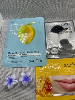 SADOER Mango Skin Beauty Facial Mask - Blue